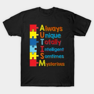 Always Unique Totally Intelligent Mysterious T-Shirt